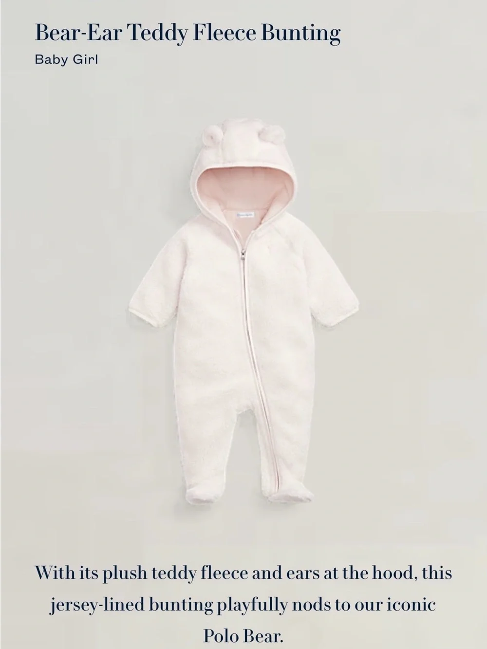 Ralph Lauren cozy plush